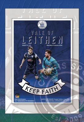 Vale of Leithen v Tweedmouth Rangers - 31/01/26
