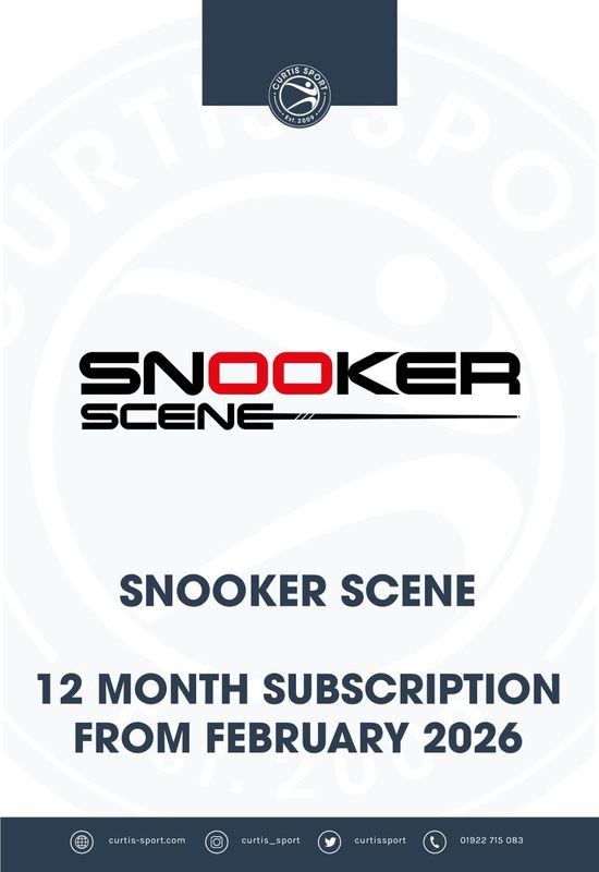 Snooker Scene - 12 Month Subscription (February 26)