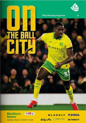 Norwich City v Blackburn Rovers - 07/02/26