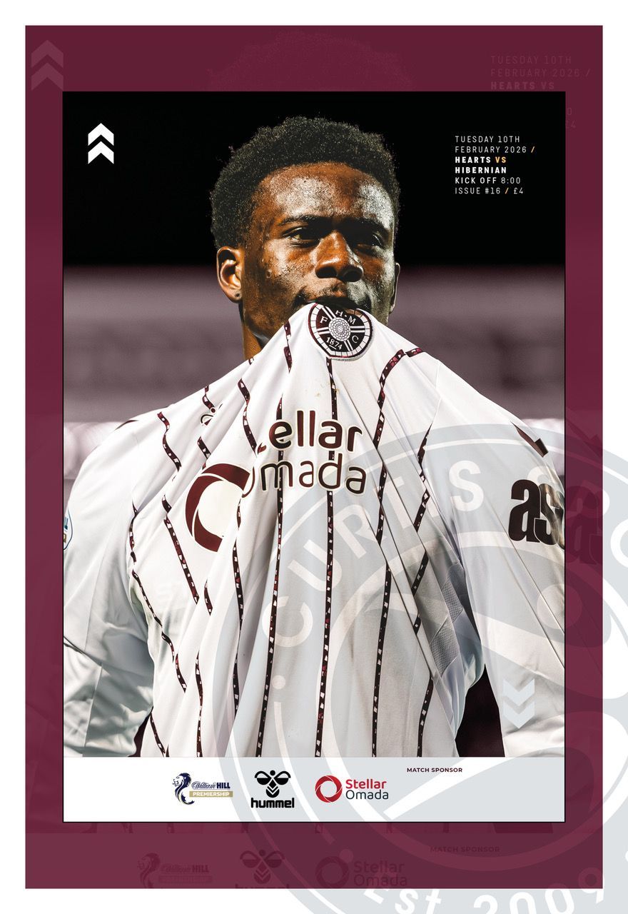Heart of Midlothian v Hibernian - 10/02/26