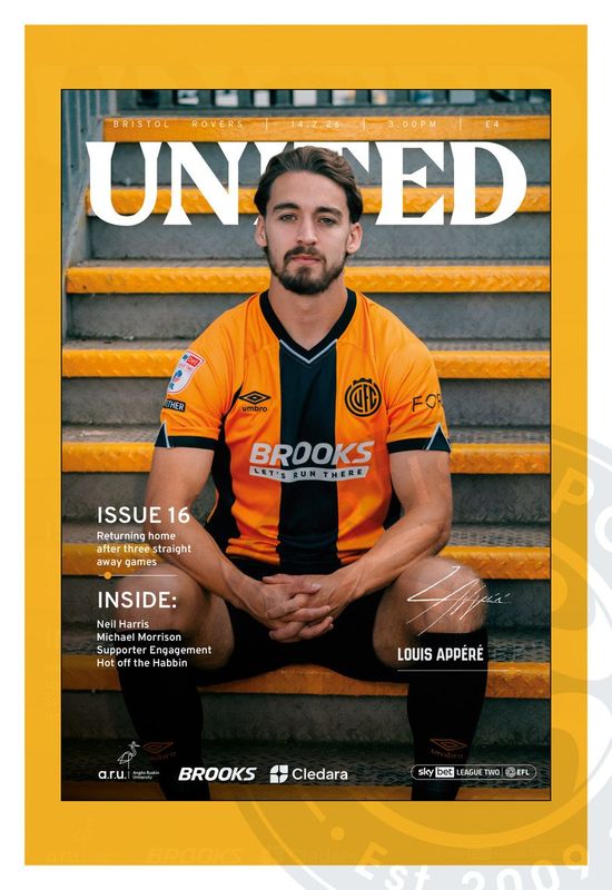 Cambridge United v Bristol Rovers - 14/02/26