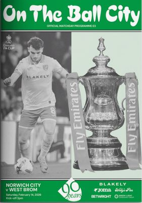 Norwich City v West Bromwich Albion - 14/02/26