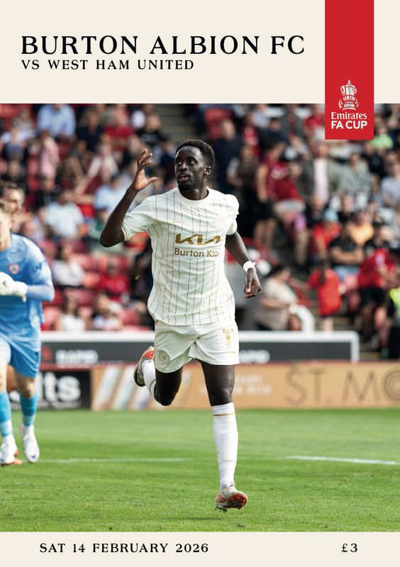 Burton Albion v West Ham United - 14/02/26