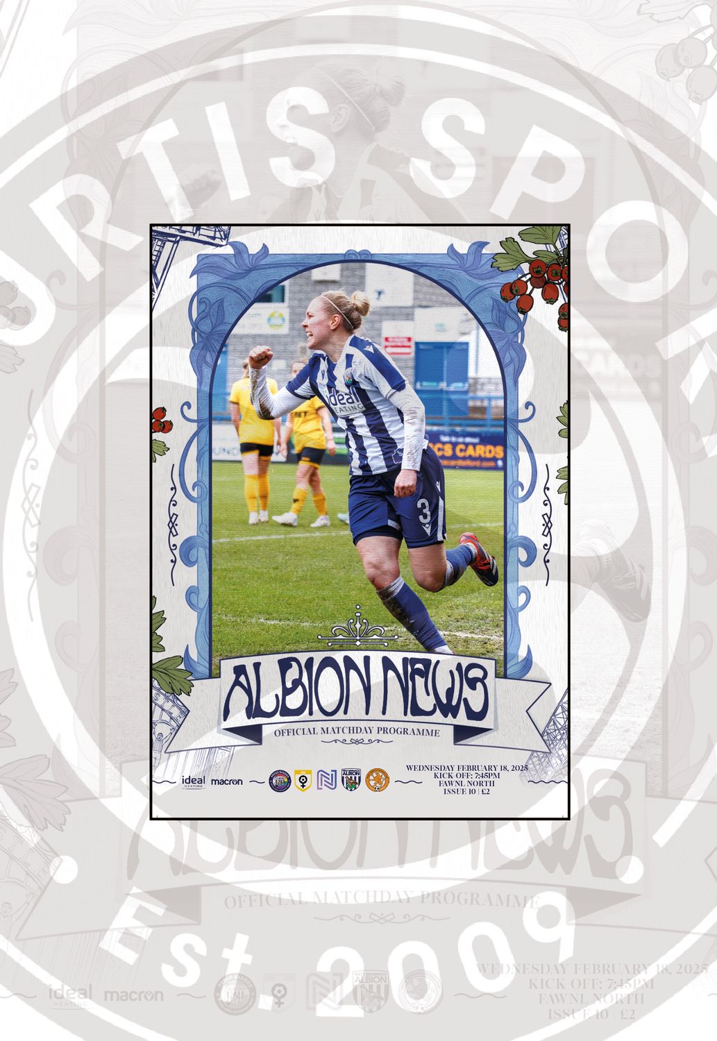 West Bromwich Albion Women v Rugby Borough Women - 18/02/26