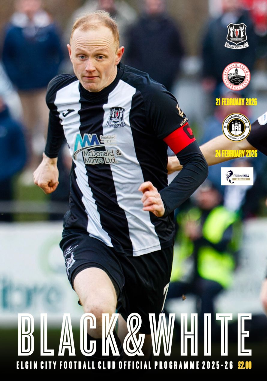Elgin City v Stirling Albion / Edinburgh City 2-IN-1 - Feb 26