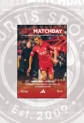 Aberdeen v Dundee - 21/02/26