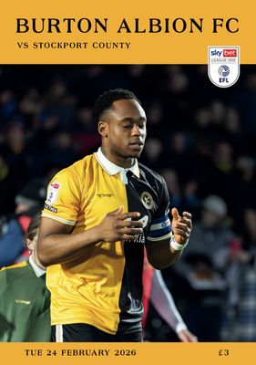 Burton Albion v Stockport County - 24/02/26