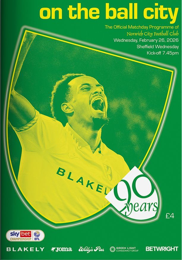 Norwich City v Sheffield Wednesday - 25/02/26