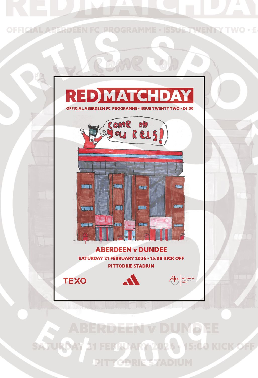 Aberdeen v Dundee (COMMUNITY COVER) - 21/02/26