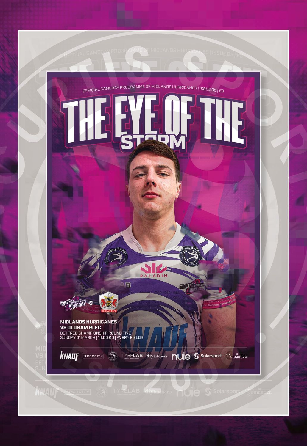 Midlands Hurricanes v Oldham - 01/03/26