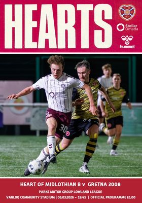 Hearts B v Gretna 2008 - 06/03/26