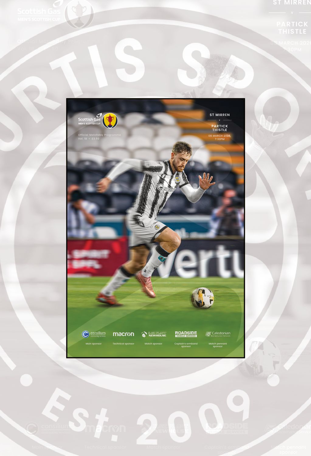 St Mirren v Partick Thistle - 08/03/26 St Mirren v Partick Thistle - 08/03/26