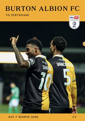Burton Albion v Stevenage - 07/03/26
