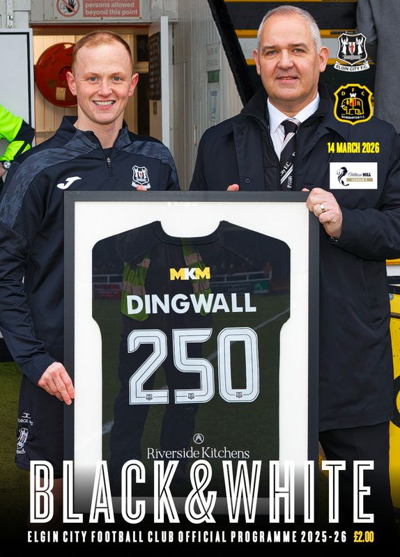 Elgin City v Dumbarton - 14/03/26