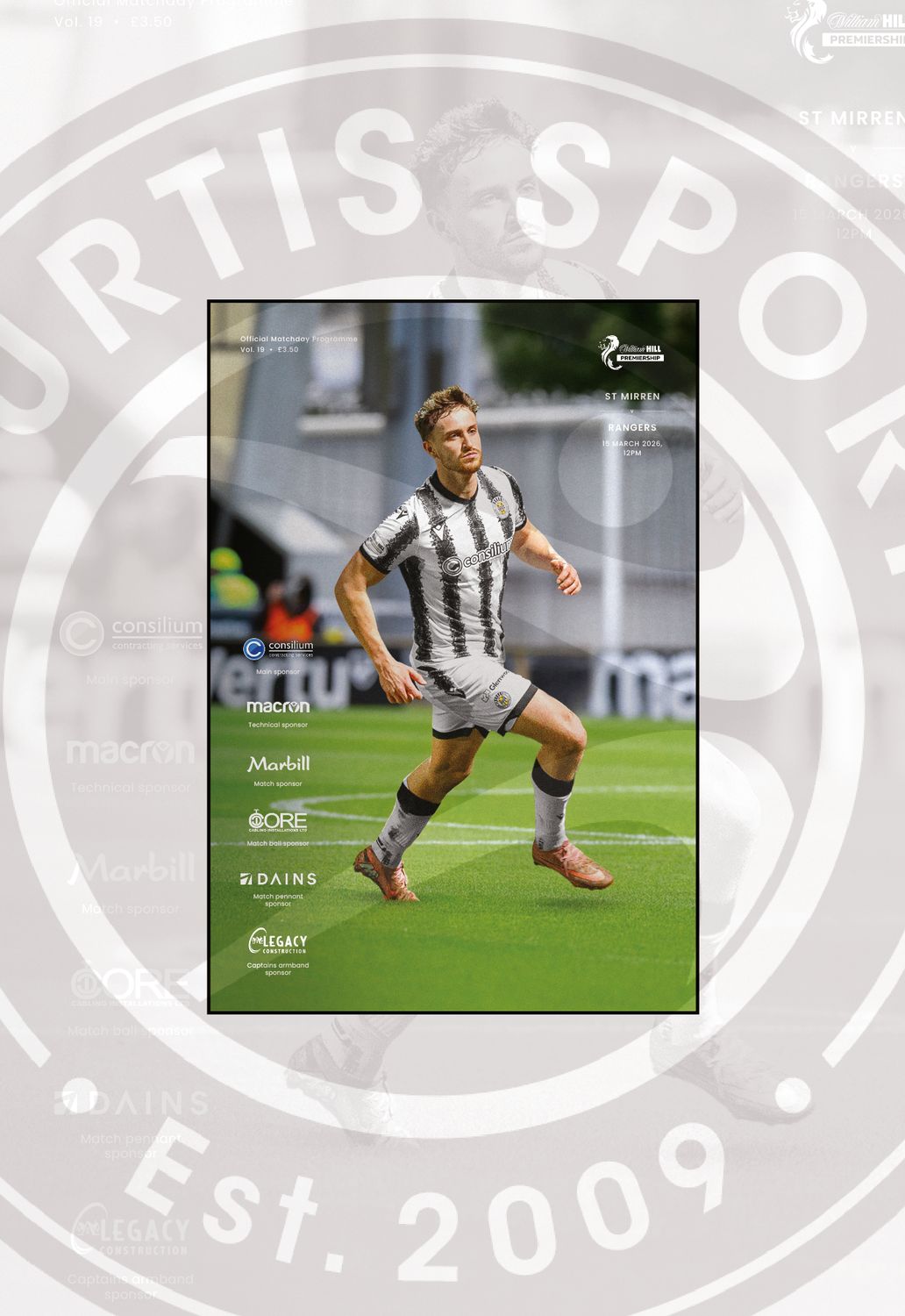 St Mirren v Rangers - 15/03/26