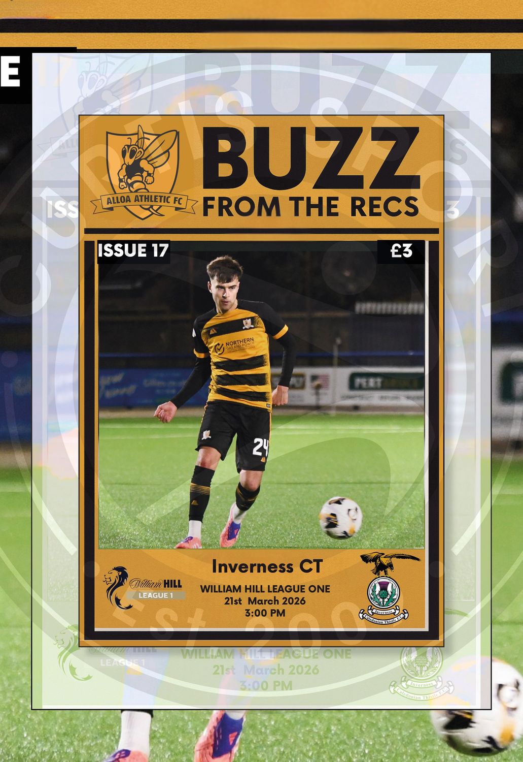 Alloa Athletic v Inverness CT - 21/03/26