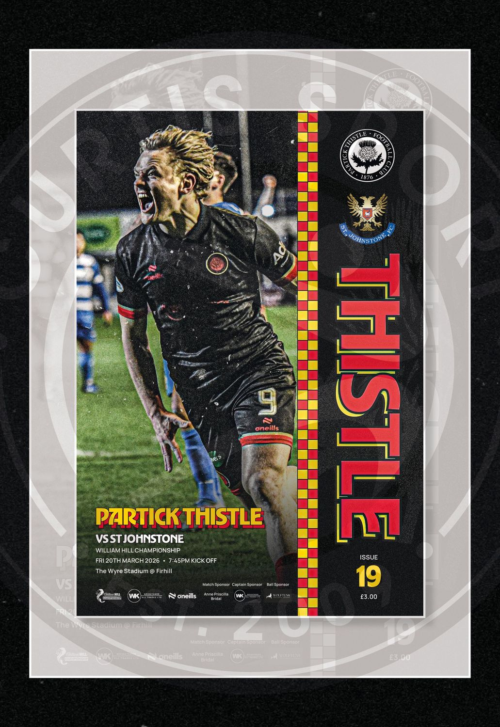 Partick Thistle v St Johnstone - 20/03/26