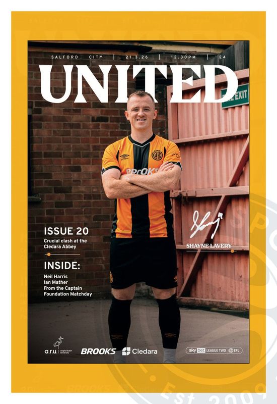 Cambridge United v Salford City - 21/03/26