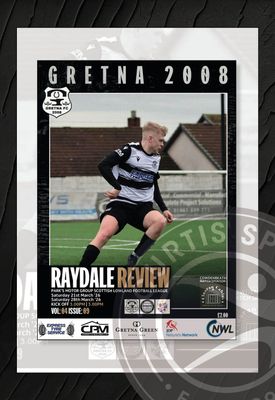 Gretna 2008 v East Stirlingshire / Cowdenbeath 2-IN-1 - Mar 26