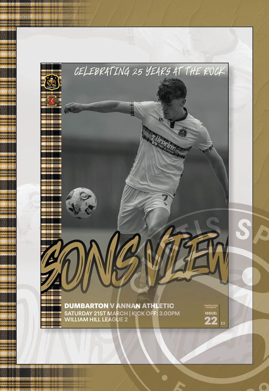 Dumbarton v Annan Athletic - 21/03/26