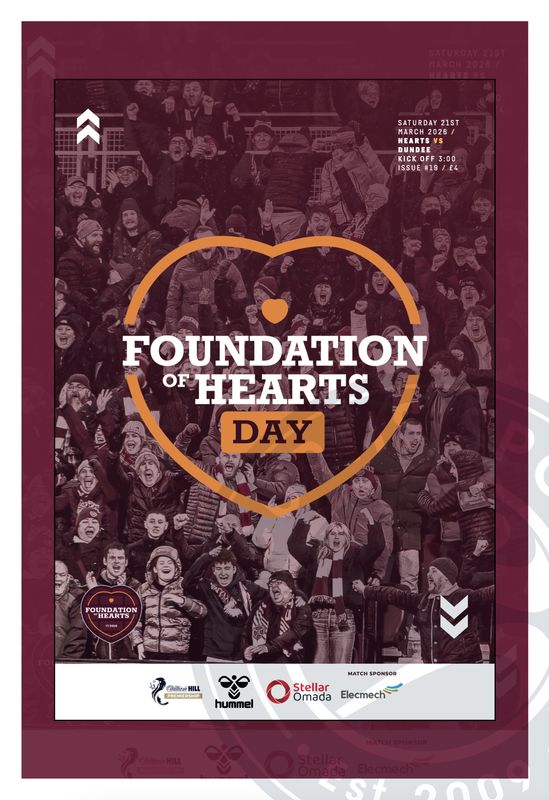 Heart of Midlothian v Dundee - 21/03/26