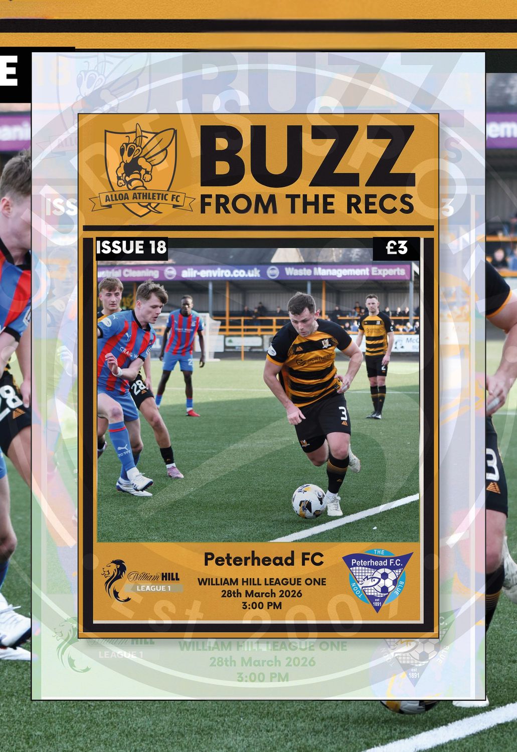 Alloa Athletic v Peterhead - 28/03/26
