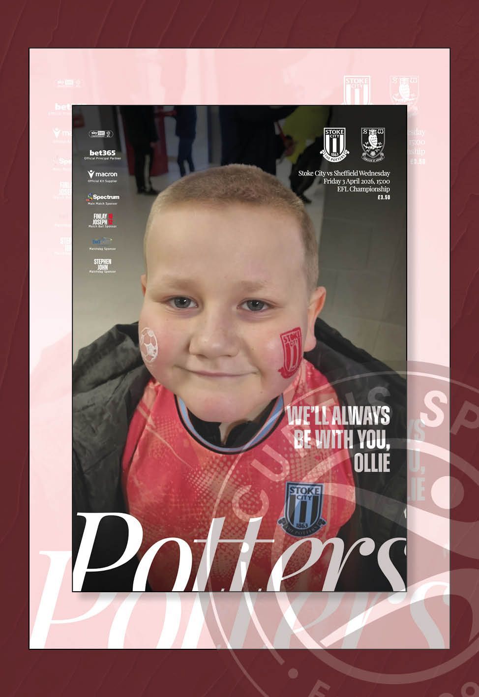 Stoke City v Sheffield Wednesday - 03/04/26