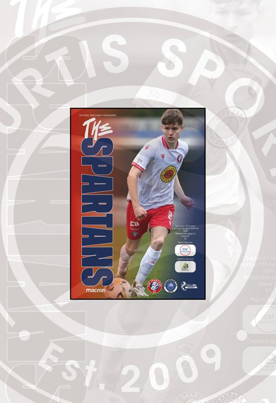 The Spartans v Stranraer - 11/04/26