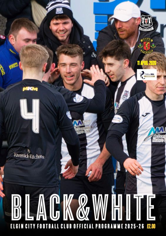 Elgin City v Annan Athletic - 11/04/26