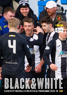 Elgin City v Annan Athletic - 11/04/26