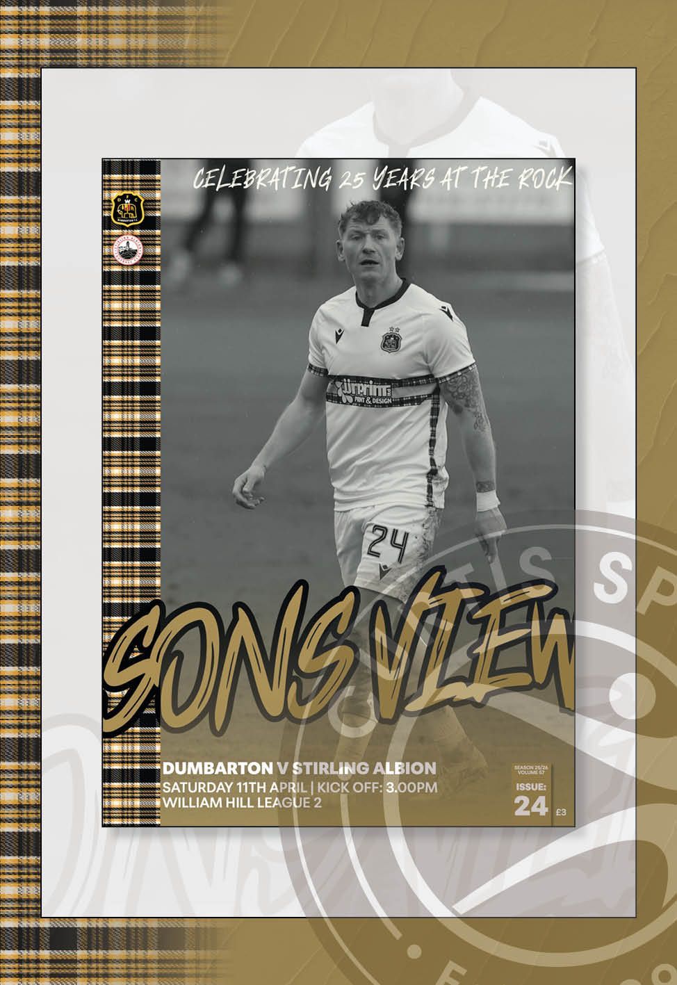 Dumbarton v Stirling Albion - 11/04/26 Dumbarton v Stirling Albion - 11/04/26