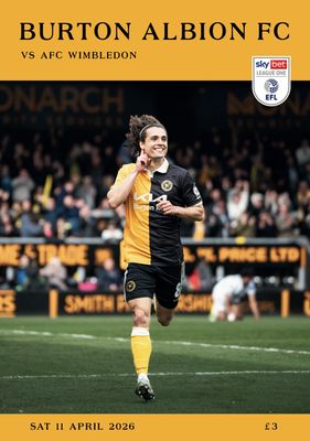 Burton Albion v AFC Wimbledon - 11/04/26