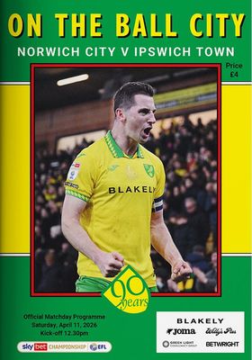 Norwich City v Ipswich Town - 11/04/26 Norwich City v Ipswich Town - 11/04/26