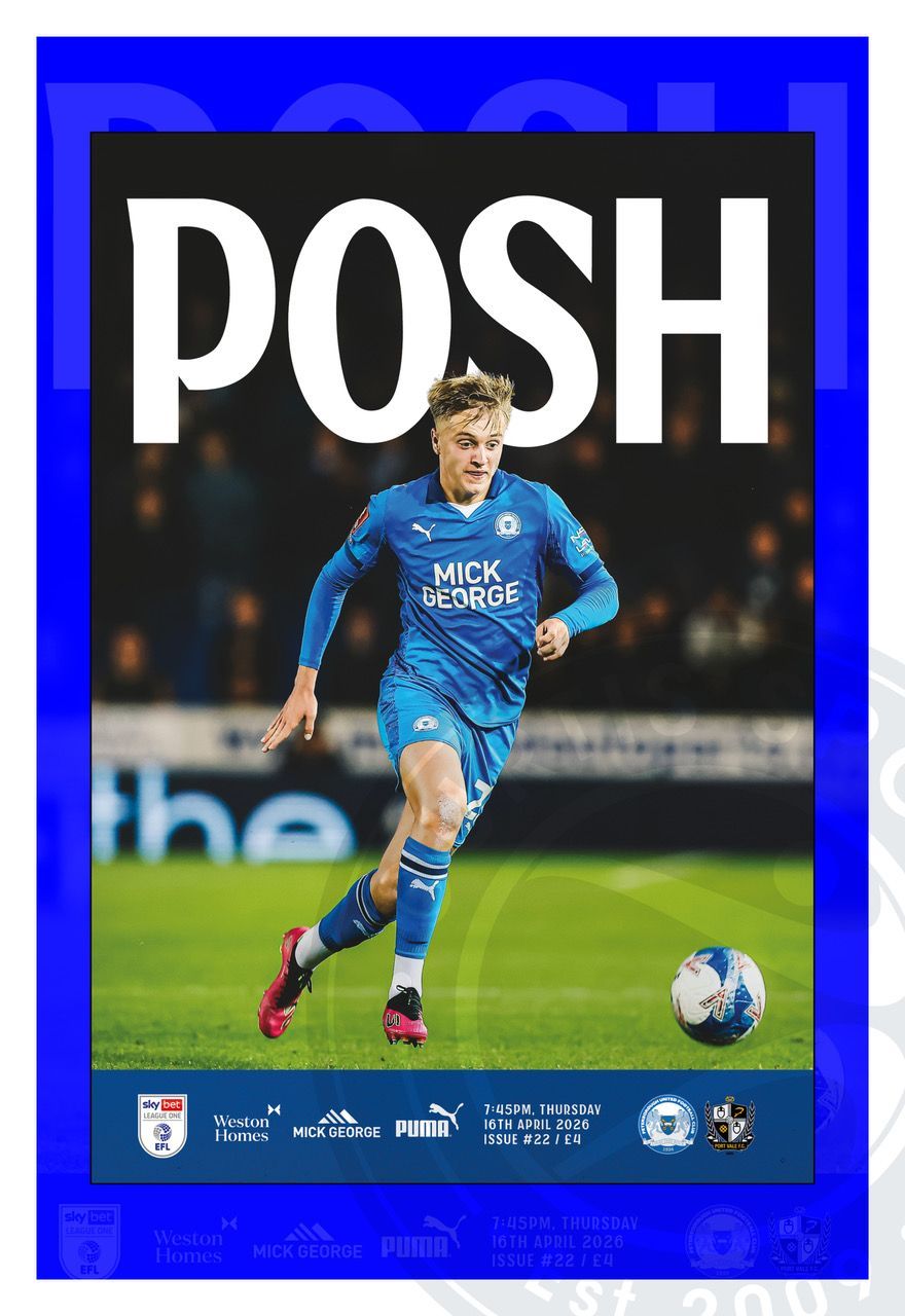 Peterborough United v Port Vale - 16/04/26 Peterborough United v Port Vale - 16/04/26