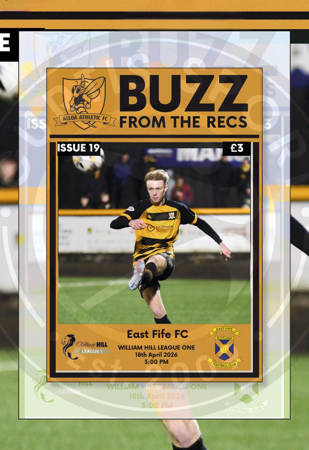Alloa Athletic v East Fife - 18/04/26