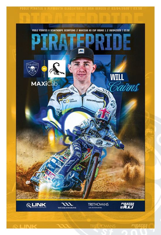 Poole Pirates v Scunthorpe Scorpions - 08/04/26