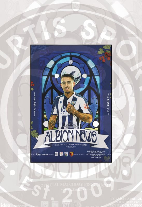 West Bromwich Albion v Watford - 21/04/26