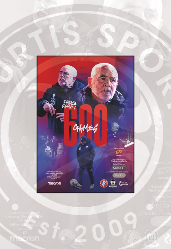 The Spartans v Elgin City - 25/04/26