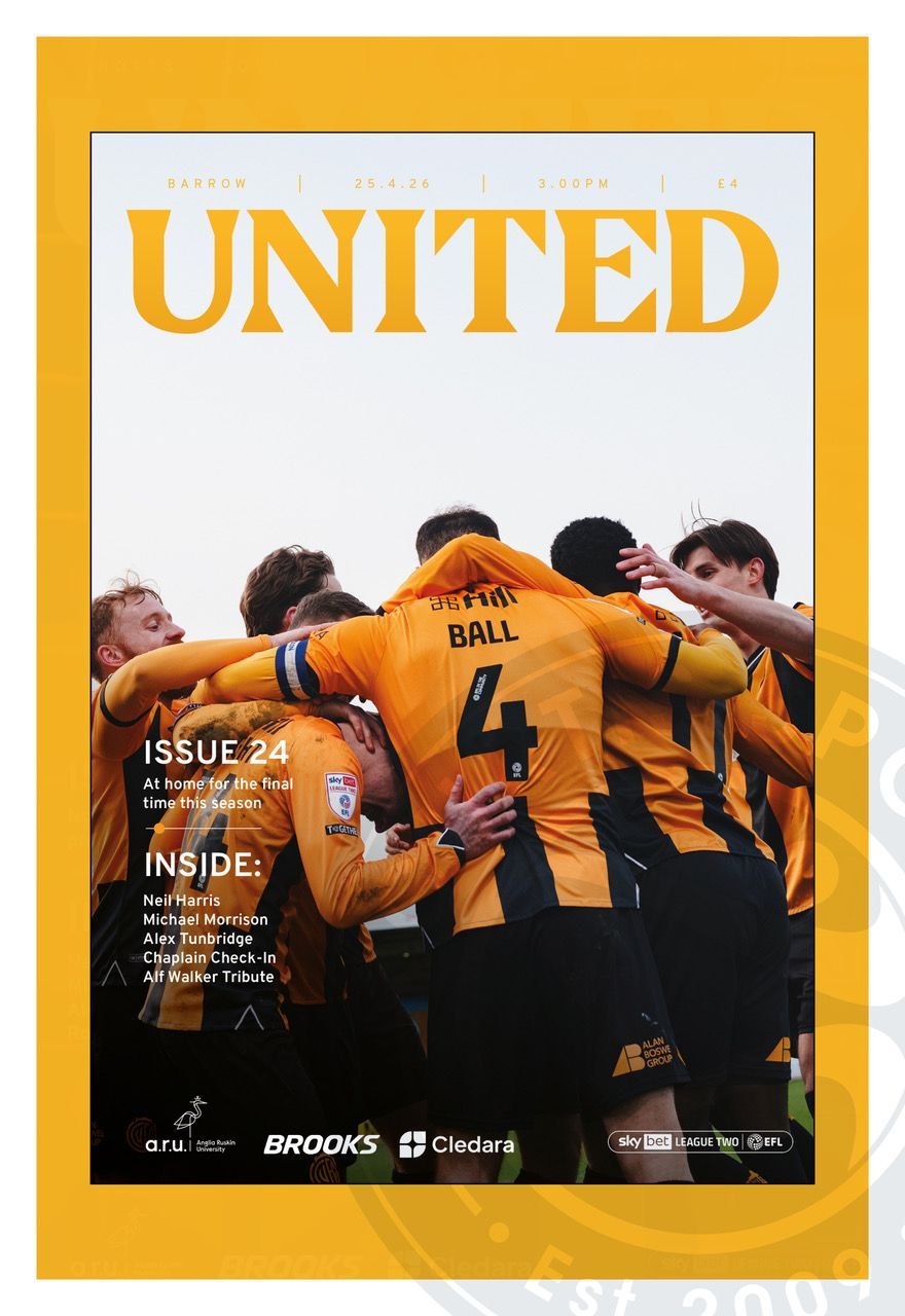 Cambridge United v Barrow - 25/04/26