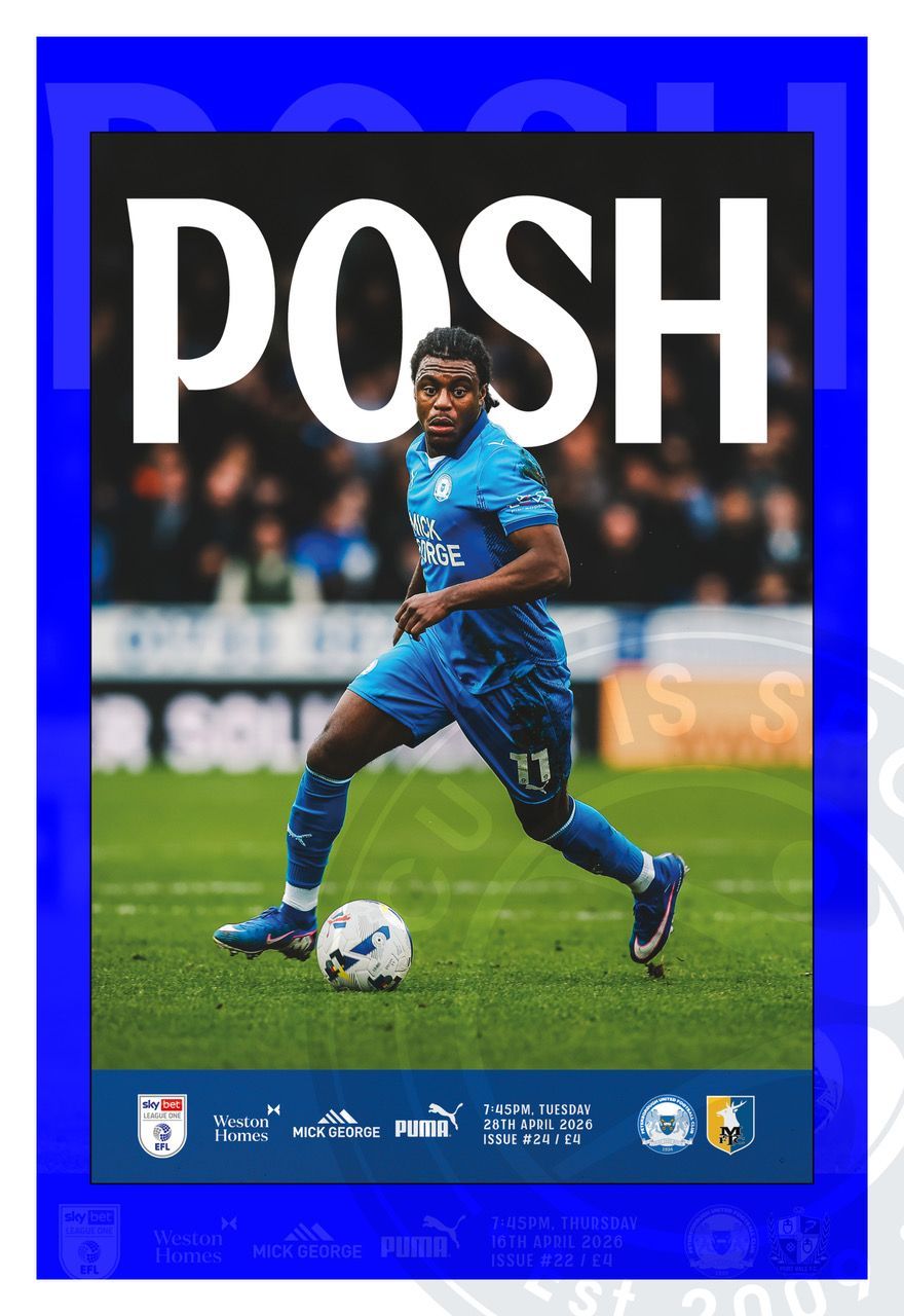Peterborough United v Mansfield Town - 28/04/26