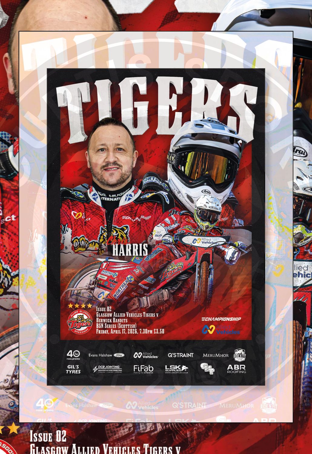 Glasgow Tigers v Berwick Bandits - 17/04/26