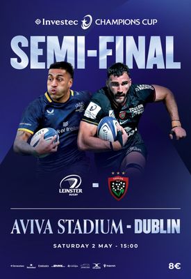 2026 Investec Champions Cup Semi-Final - Leinster Rugby v RC Toulon