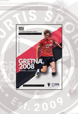 Gala Fairydean Rovers v Gretna 2008 - 18/04/26 Gala Fairydean Rovers v Gretna 2008 - 18/04/26