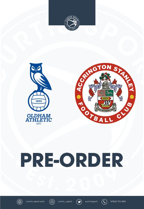 Oldham Athletic v Accrington Stanley - 02/05/26