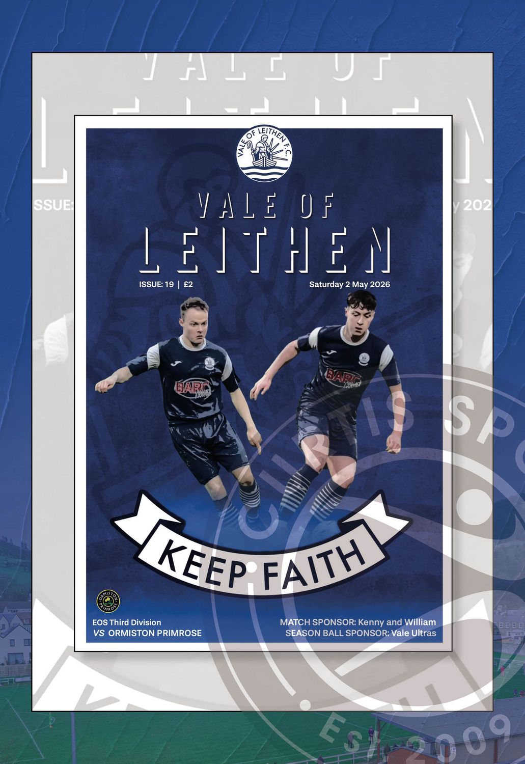 Vale of Leithen v Ormiston Primrose - 02/05/26