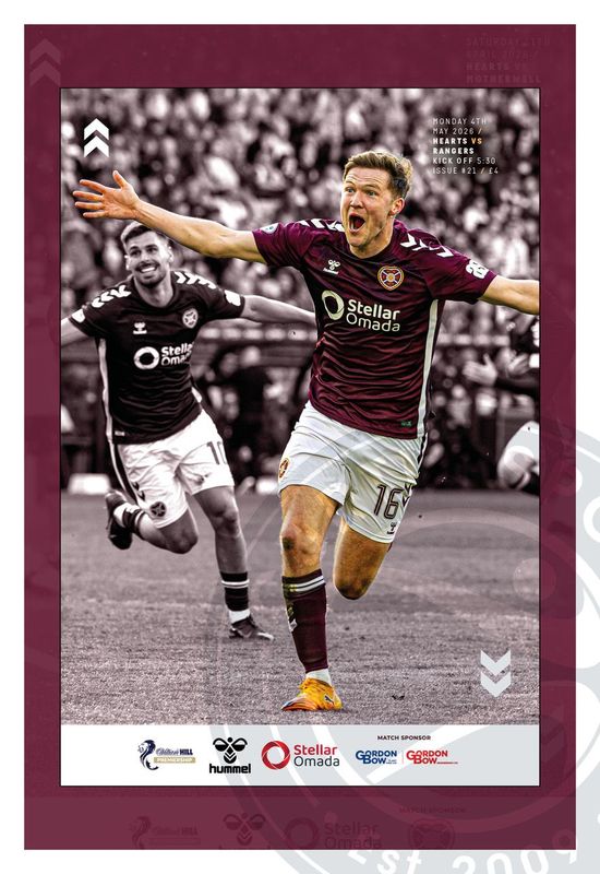 Heart of Midlothian v Rangers - 04/05/26