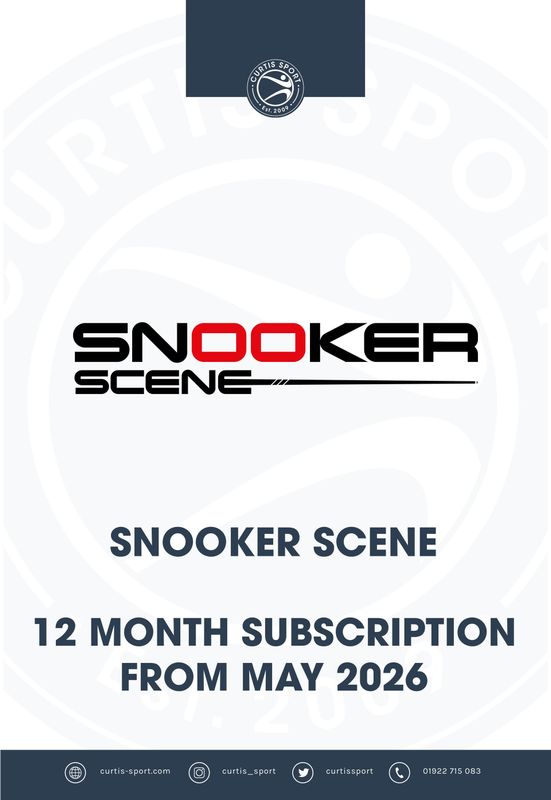 Snooker Scene - 12 Month Subscription (May 26)