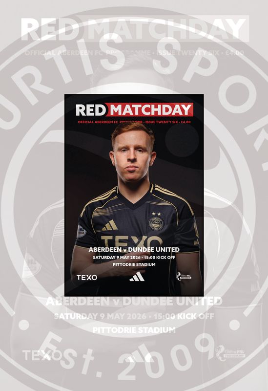Aberdeen v Dundee United - 09/05/26