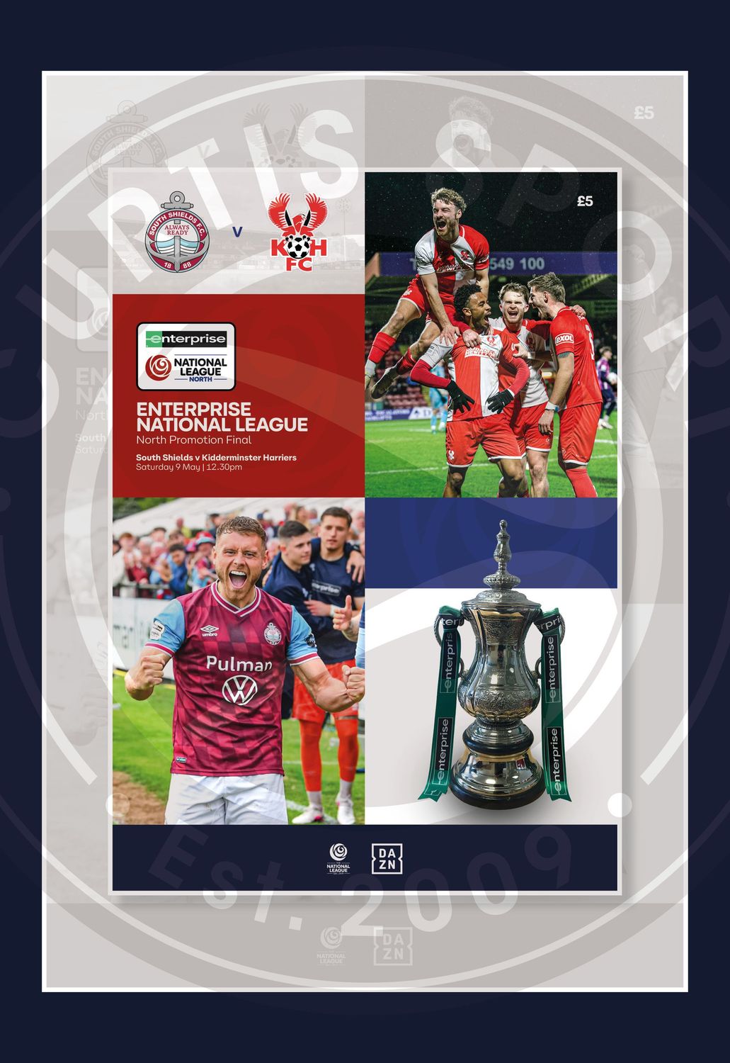 2026 Enterprise National League North Promotion Final - South Shields v Kidderminster Harriers 2026 Enterprise National League North Promotion Final - South Shields v Kidderminster Harriers