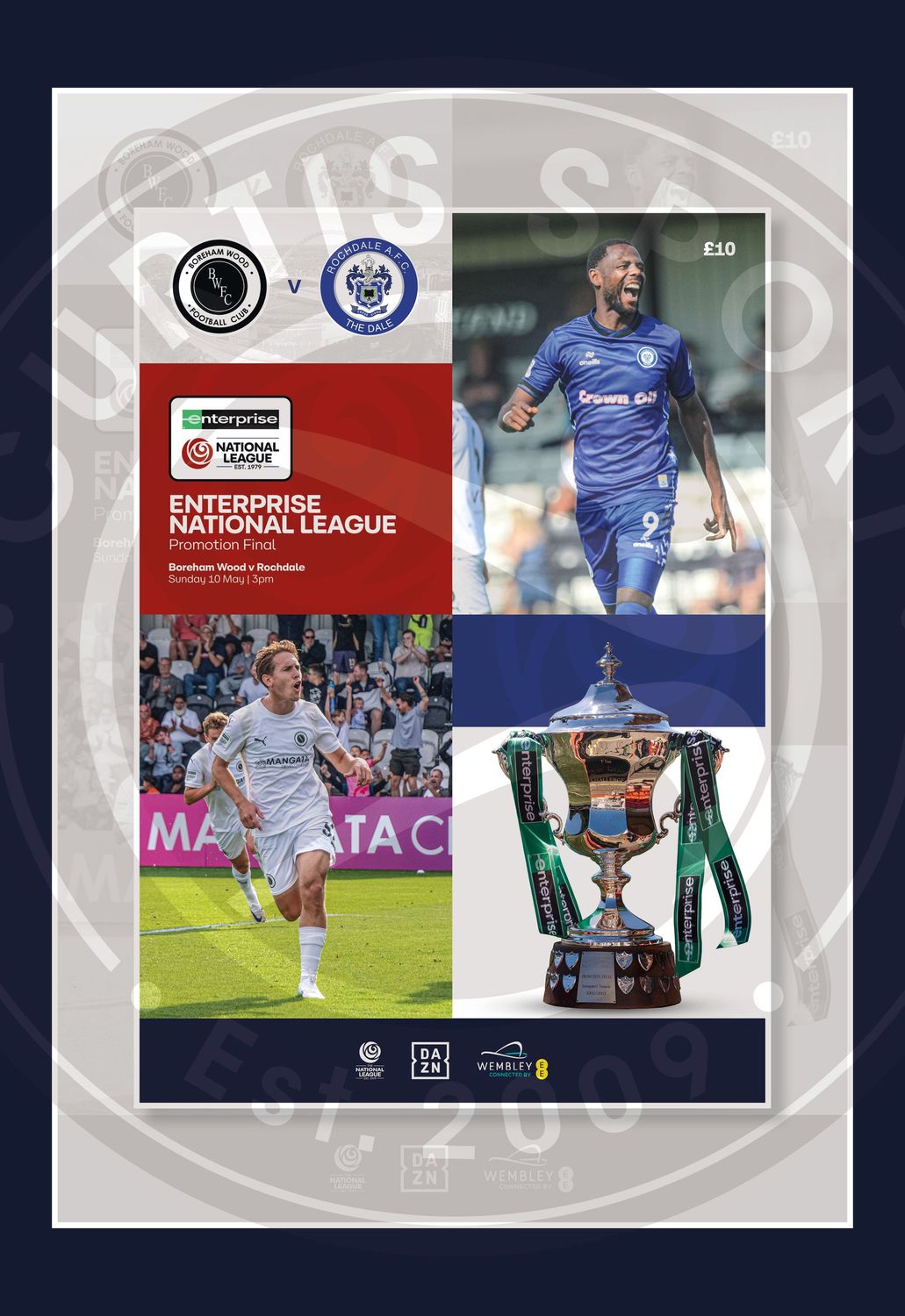 2026 Enterprise National League Promotion Final - Boreham Wood v Rochdale 2026 Enterprise National League Promotion Final - Boreham Wood v Rochdale